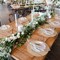 Set of 48 Brown Burlap Round Placemats for Rustic Table Decor